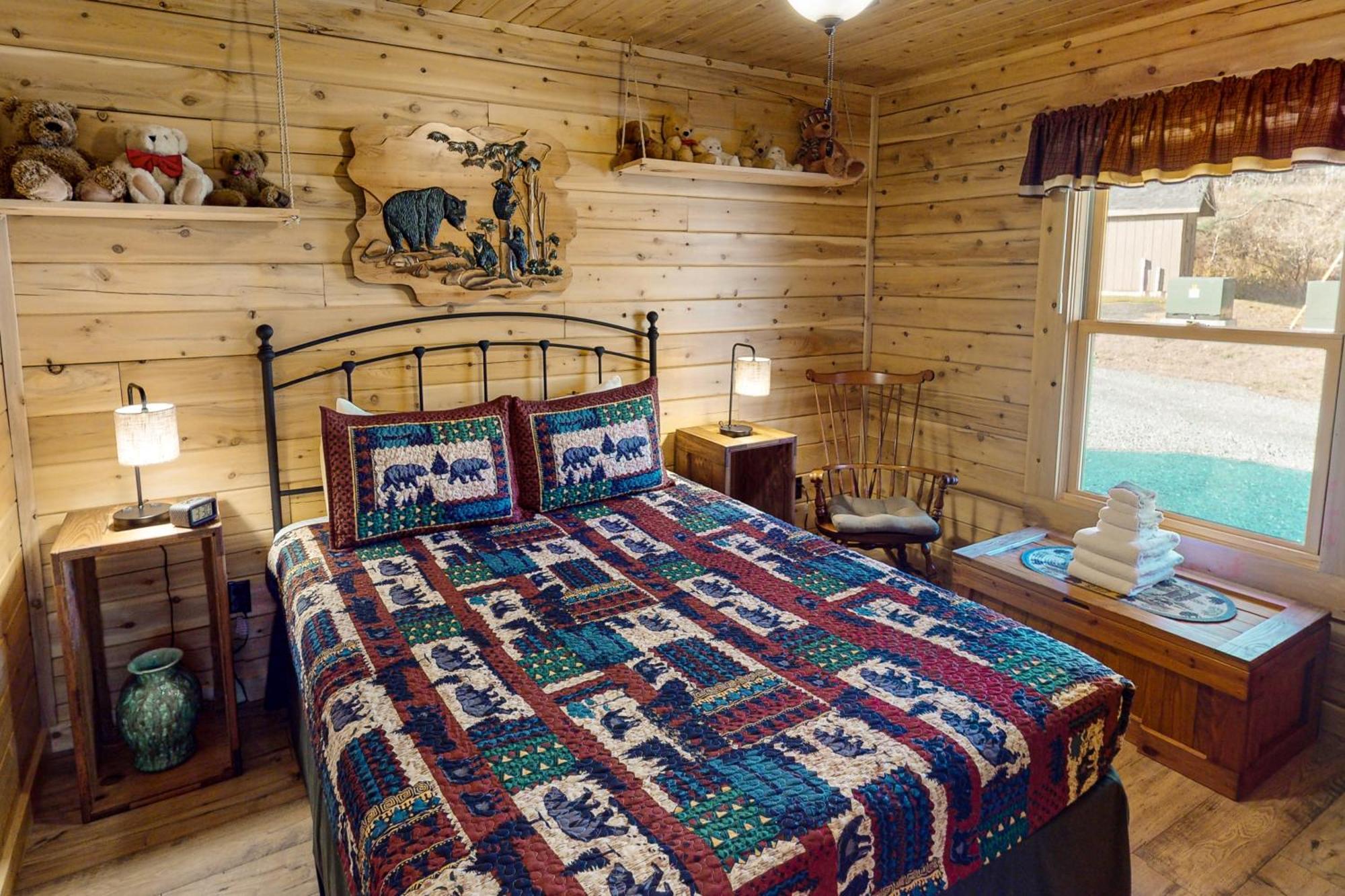 Blackbear Log Cabin Morrisville Zewnętrze zdjęcie