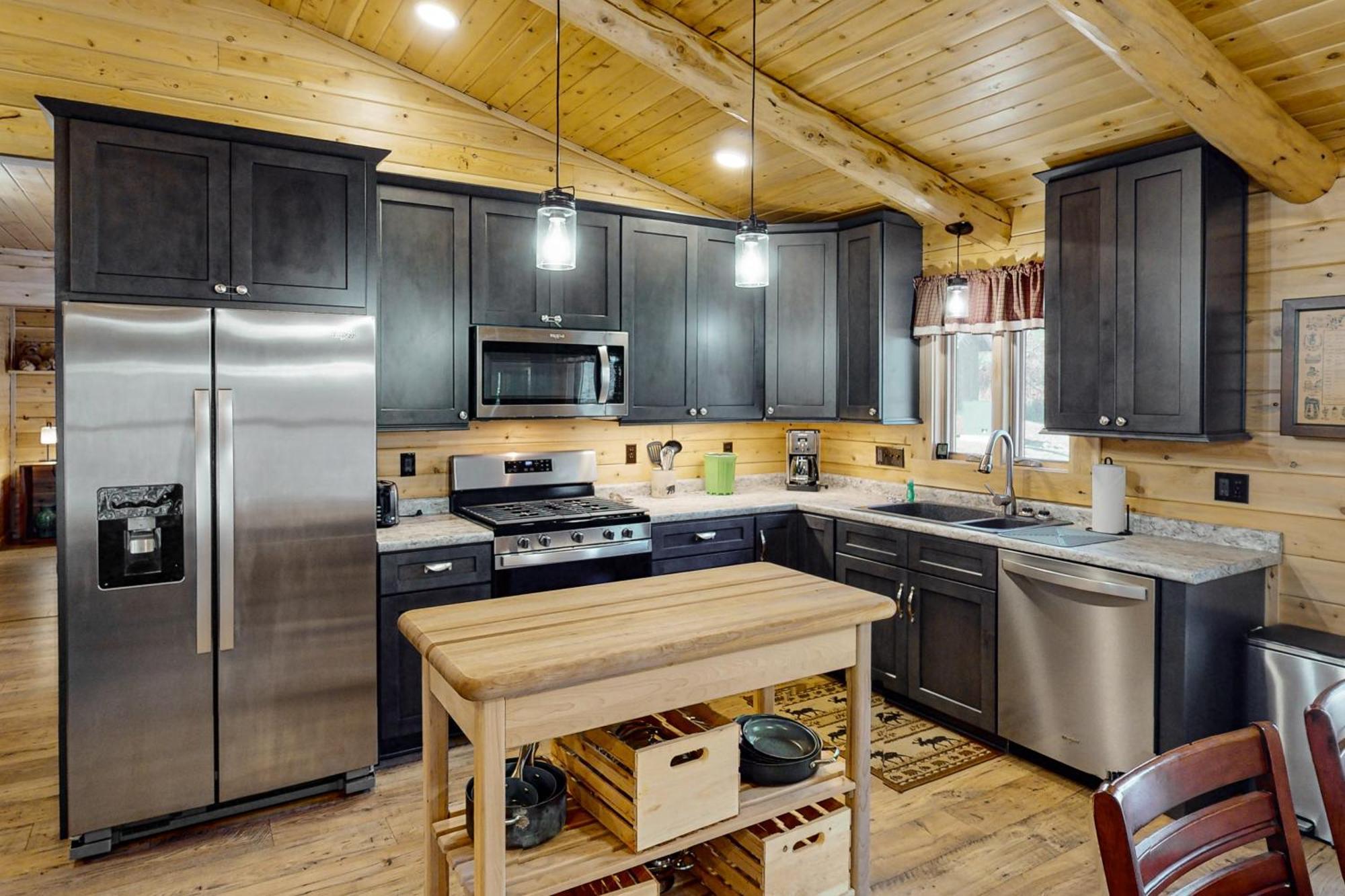 Blackbear Log Cabin Morrisville Zewnętrze zdjęcie