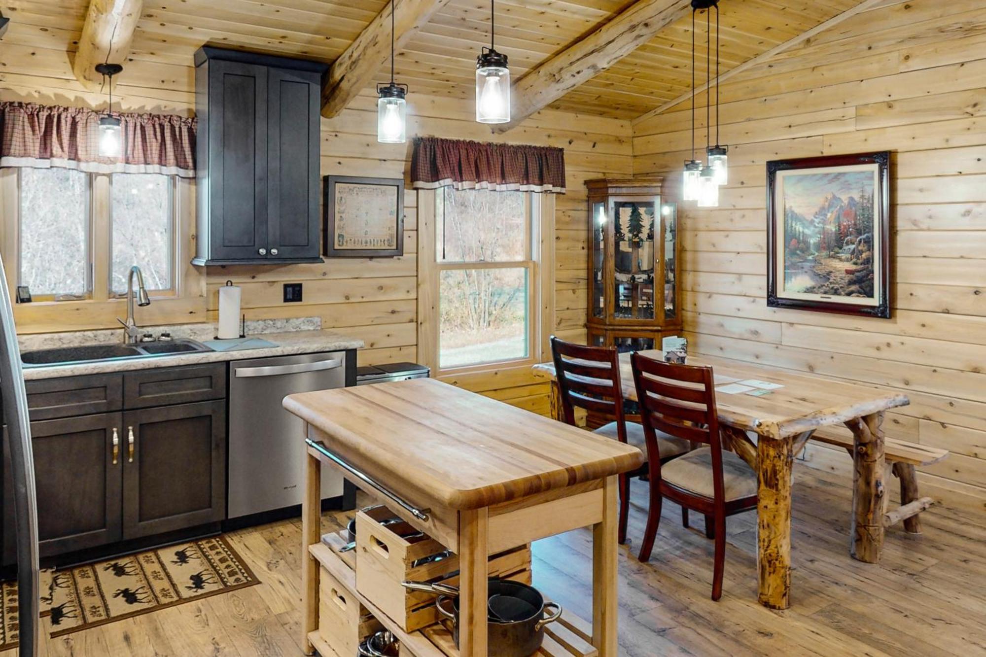 Blackbear Log Cabin Morrisville Zewnętrze zdjęcie