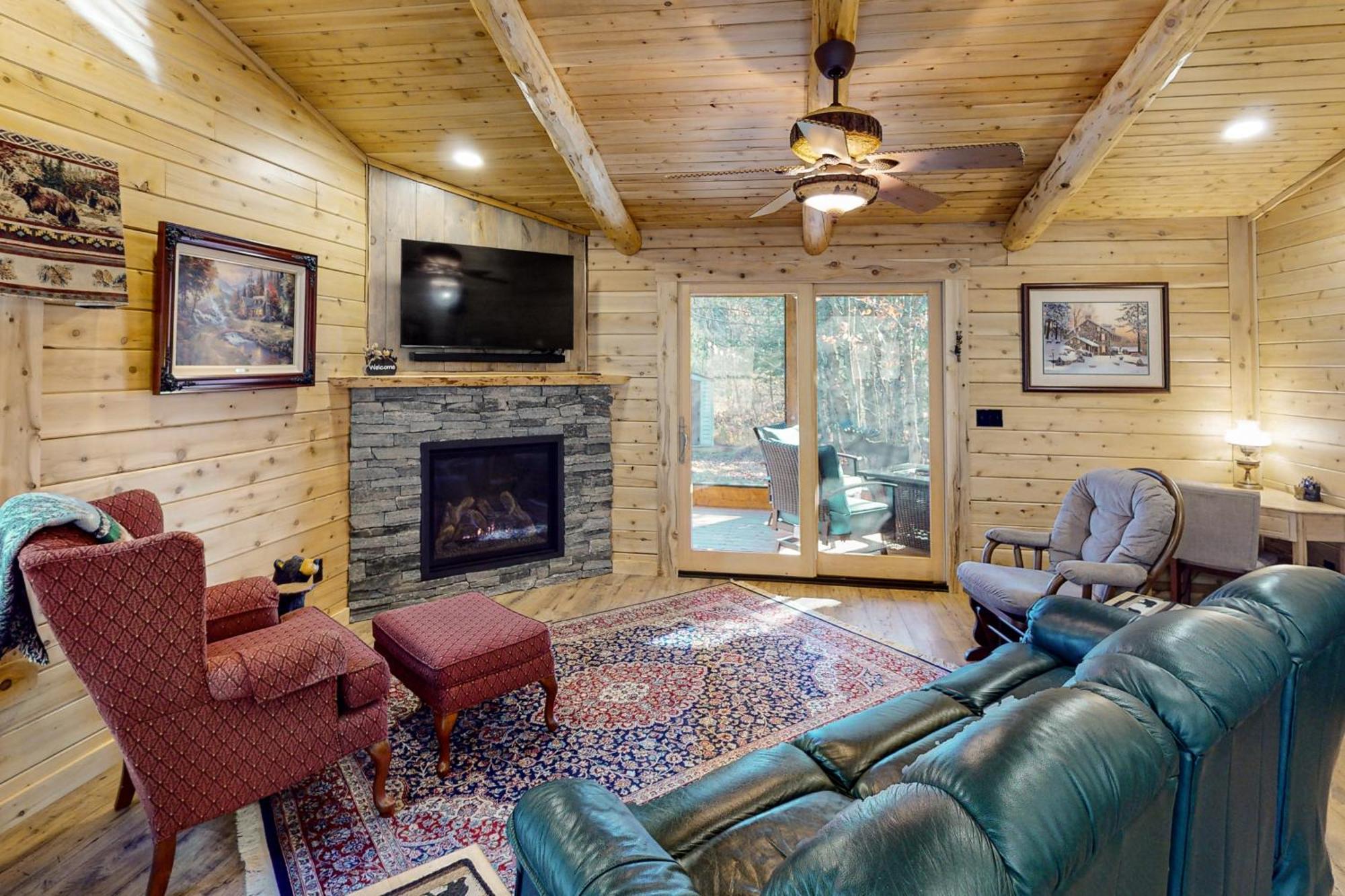 Blackbear Log Cabin Morrisville Zewnętrze zdjęcie